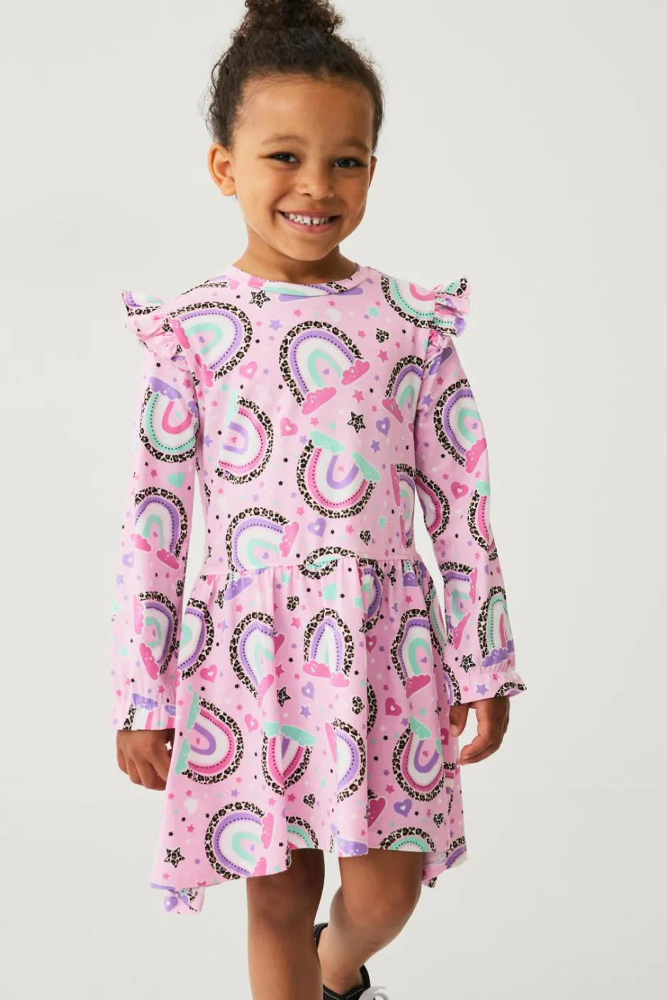 Clearance Collection Kjole med volant Børn Kjoler