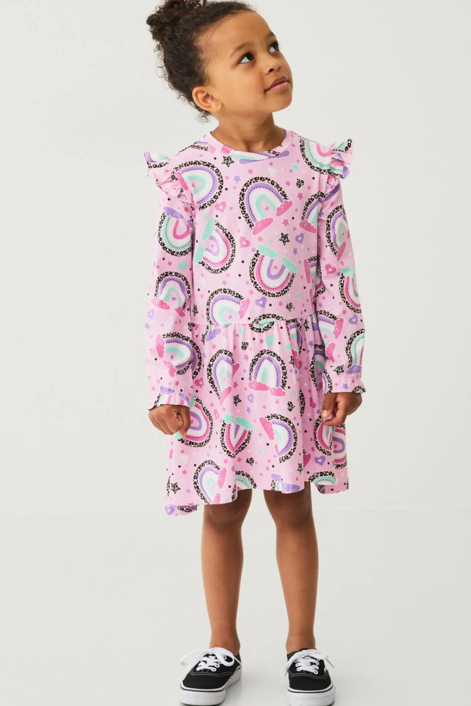 Clearance Collection Kjole med volant Børn Kjoler