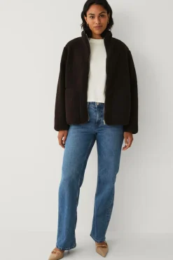 Outlet Collection Kort fleecejakke Dame Jakker & Frakker