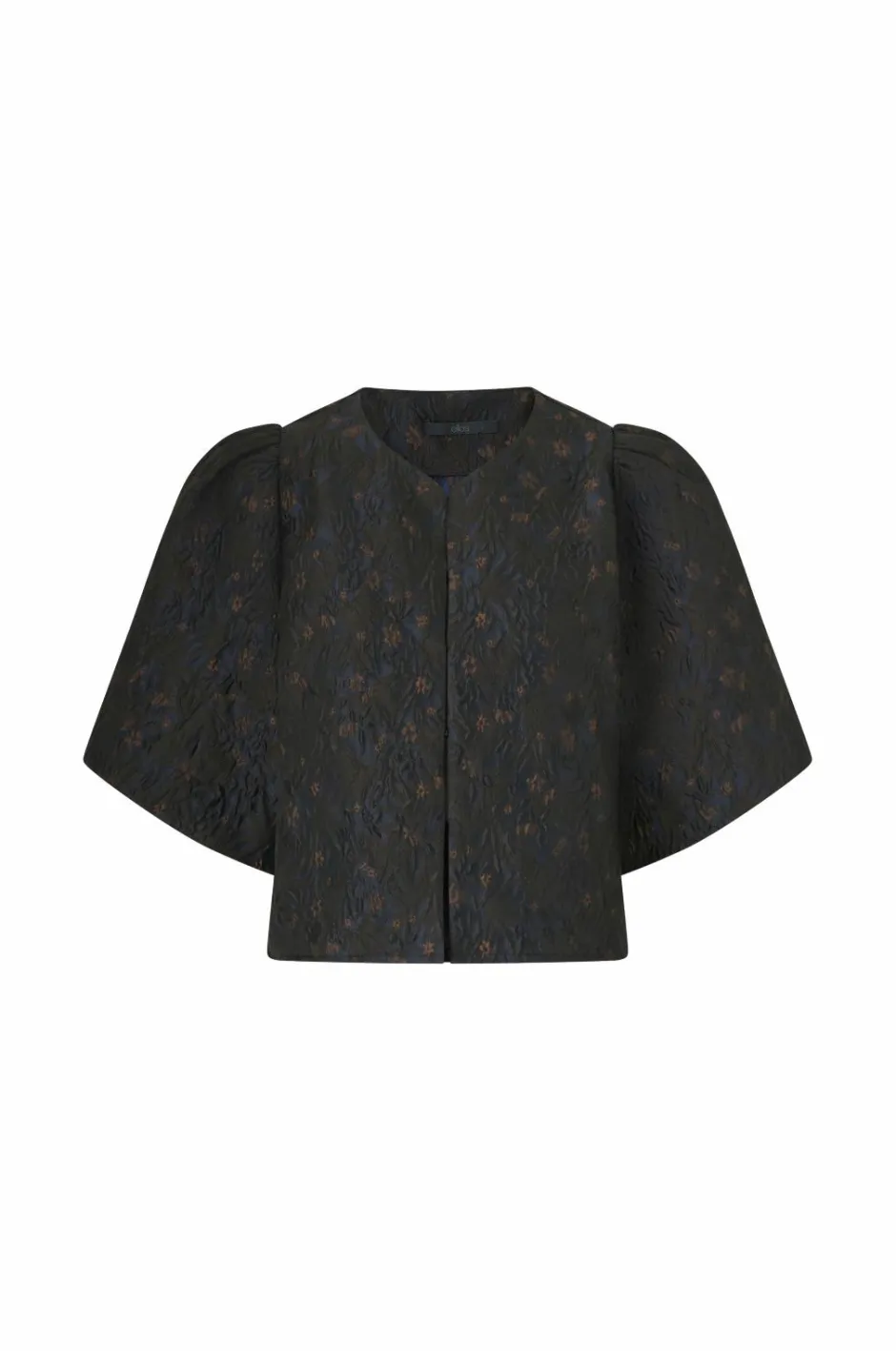 Outlet Collection Kort blusejakke med blomstermønster Dame Blazere & Veste