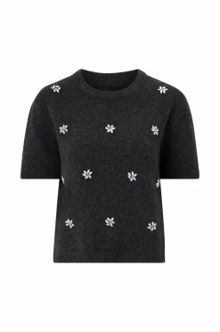 Ellos Collection Kortærmet, strikket trøje^Dame Trøjer & Cardigans