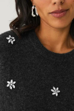 Ellos Collection Kortærmet, strikket trøje^Dame Trøjer & Cardigans