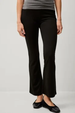 Sale Collection Kraftige leggings med bootcut, kortere benlængde Dame Tights & Leggings