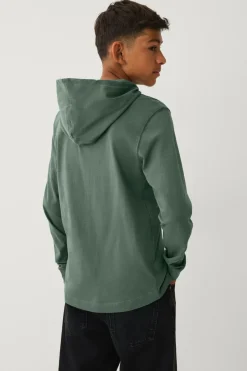 Ellos Collection Langærmet t-shirt med hætte^Børn Toppe & T-Shirts