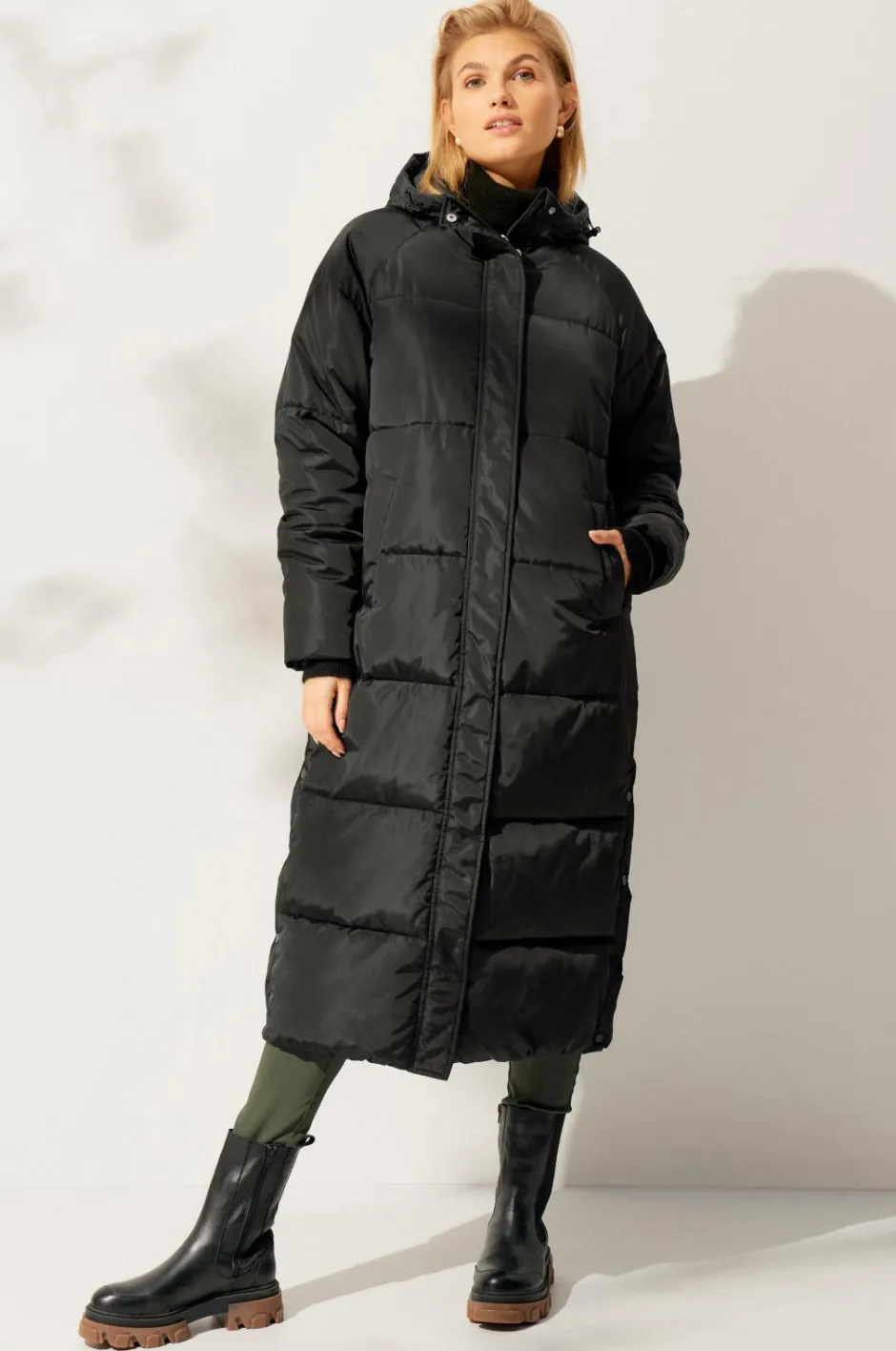Outlet Collection Langt polstret jakke Dame Jakker & Frakker