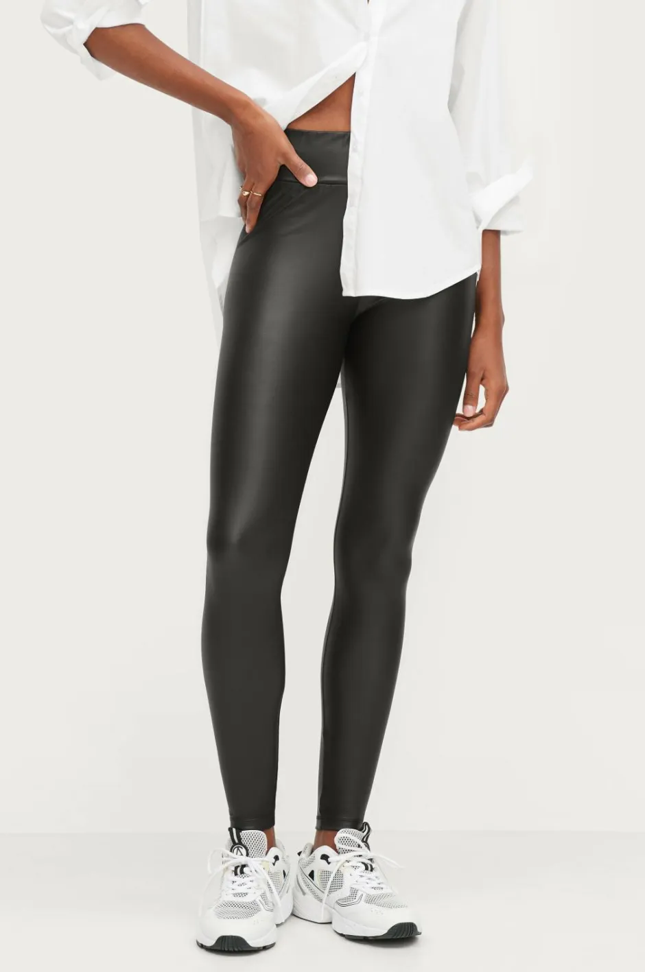 Sale Collection Leggings i PU Dame Tights & Leggings