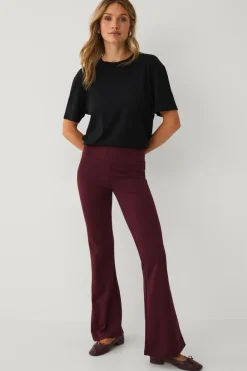 Hot Collection Leggings med bootcut Dame Tights & Leggings