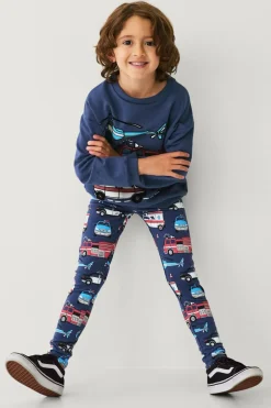 Ellos Collection Leggings med børstet inderside^Børn Bukser & Leggings