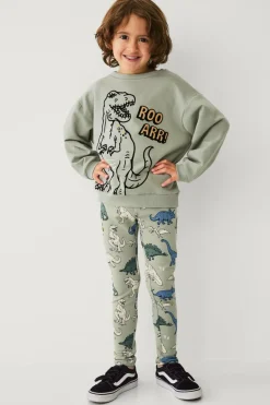 Ellos Collection Leggings med børstet inderside^Børn Bukser & Leggings