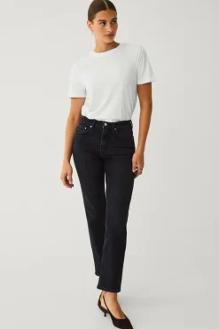 New Collection Lige jeans med høj talje Dame Jeans