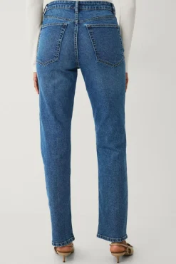 Outlet Collection Lige jeans med høj talje Dame Jeans