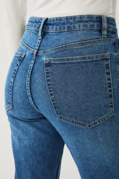 Outlet Collection Lige jeans med høj talje Dame Jeans