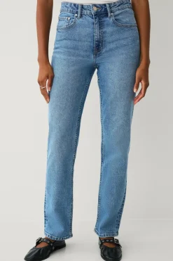 Collection Lige jeans med høj talje Dame Jeans