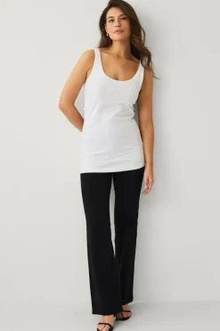 Sale Collection Linned i længere model Dame Basistøj