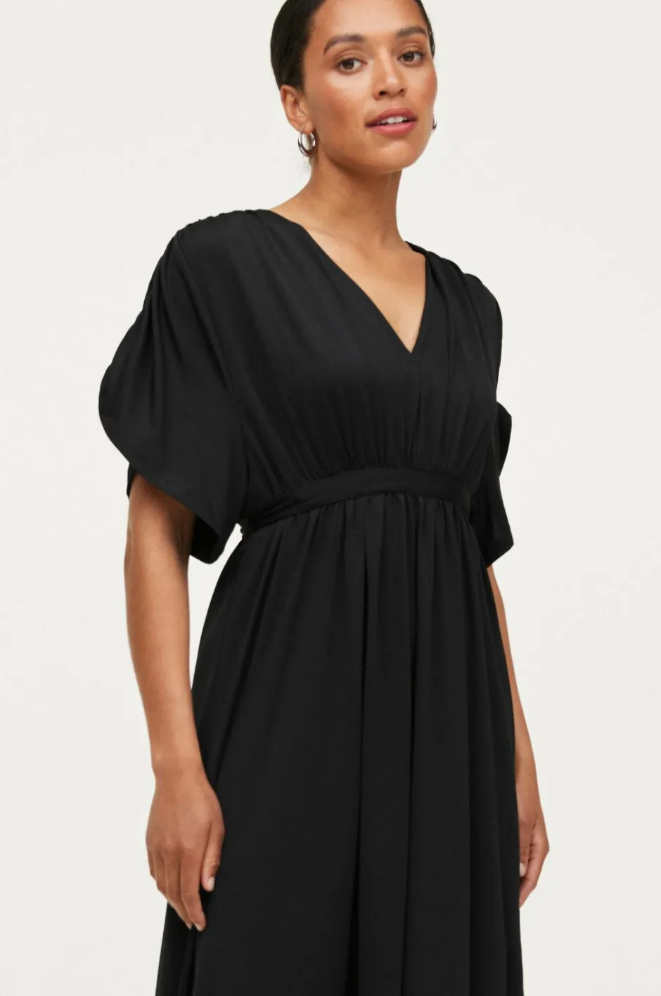 Sale Collection Maxi kjole med en knude i ryggen Dame Kjoler