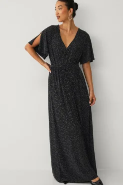 Discount Collection Maxi kjole med rhinstene Dame Kjoler