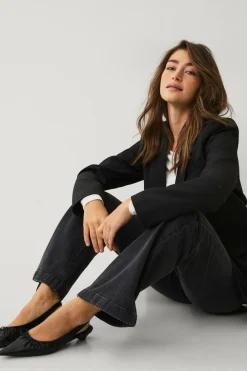 Online Collection Med svaj jeans Med svaj med høj talje Dame Jeans