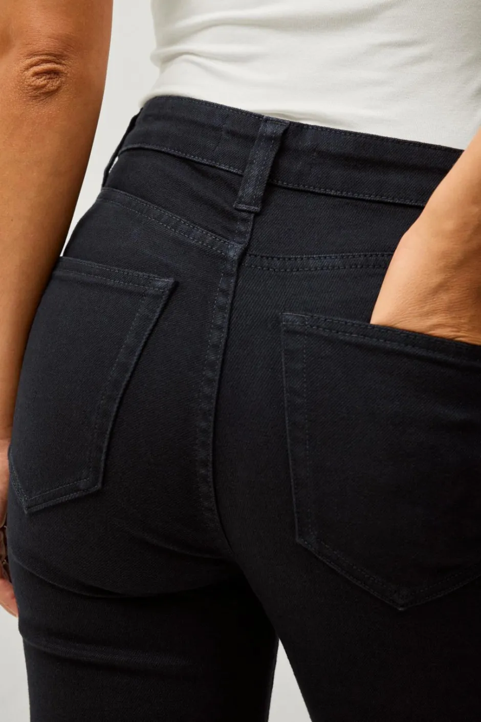 Online Collection Med svaj jeans Med svaj med høj talje Dame Jeans
