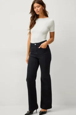 Online Collection Med svaj jeans Med svaj med høj talje Dame Jeans