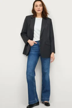 Ellos Collection Med svaj jeans med høj talje^Dame Jeans