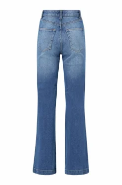 Best Collection Med svaj jeans Med svaj med høj talje Dame Jeans
