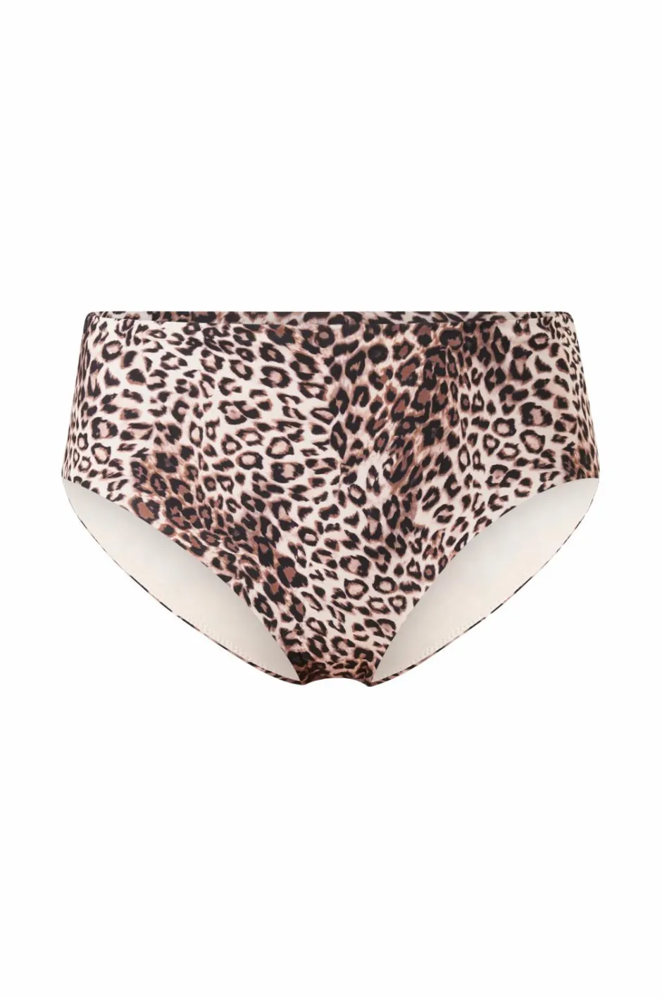 Sale Collection Midi bikinitop i skinnende jersey Dame Bikinier & Bikinidele