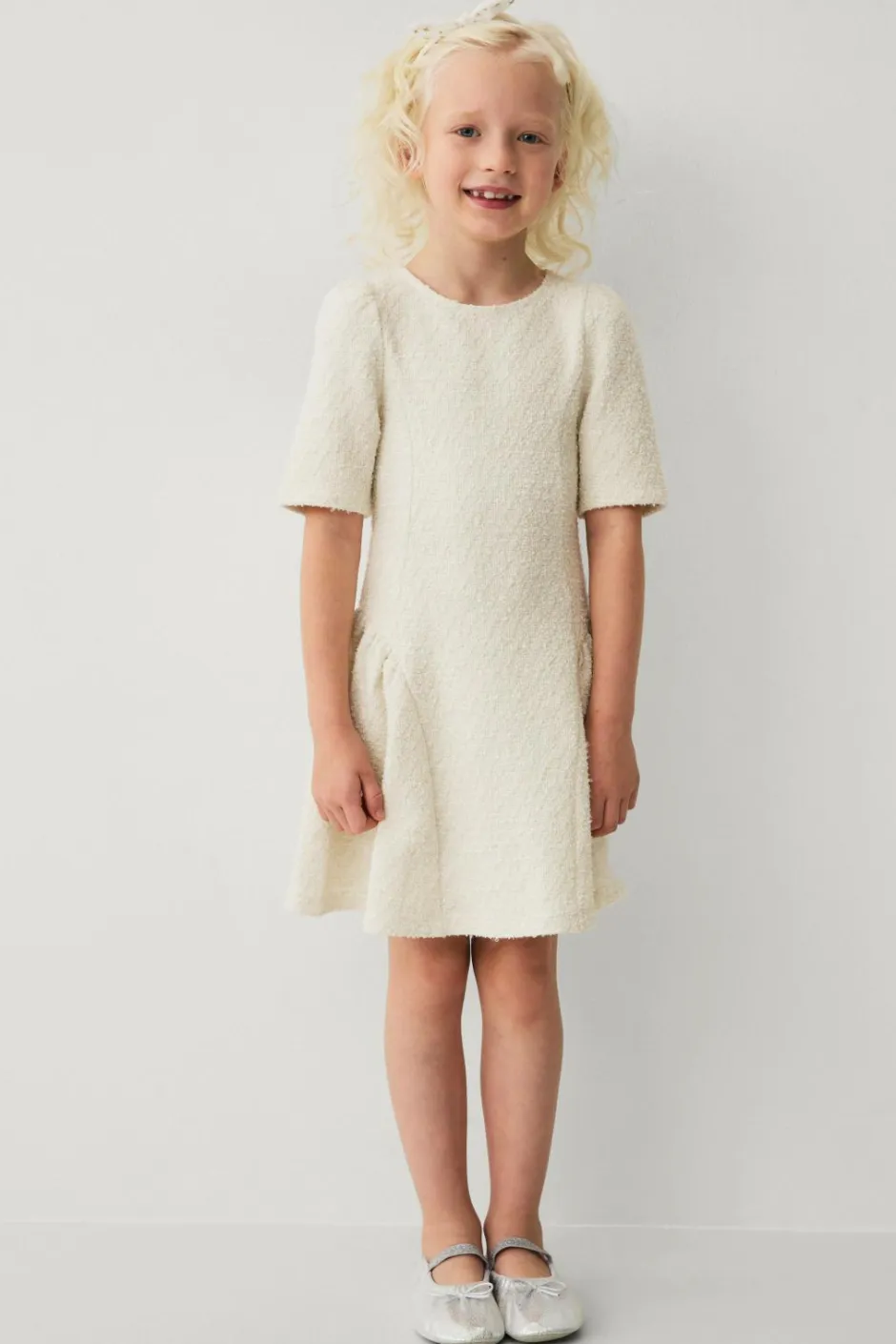 Clearance Collection Mini kjole i tweed Børn Kjoler