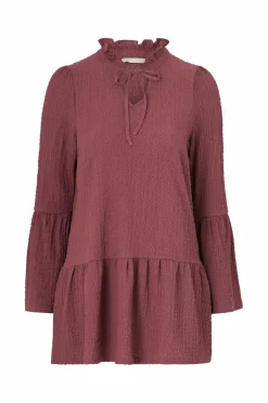 New Collection Mønstervævet tunika Dame Tunikaer|Skjorter & Bluser