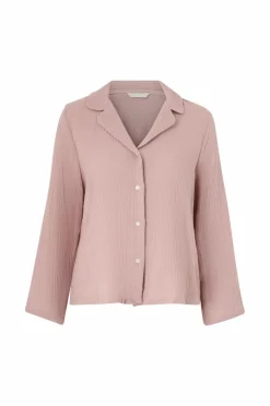 Sale Collection Mønstervævet pyjamasskjorte Dame Nattøj