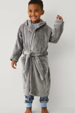 Ellos Collection Morgenkåbe med haj-design^Børn Nattøj & Homewear