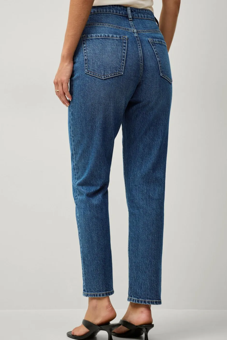 Outlet Collection Morjeans med høj talje Dame Jeans