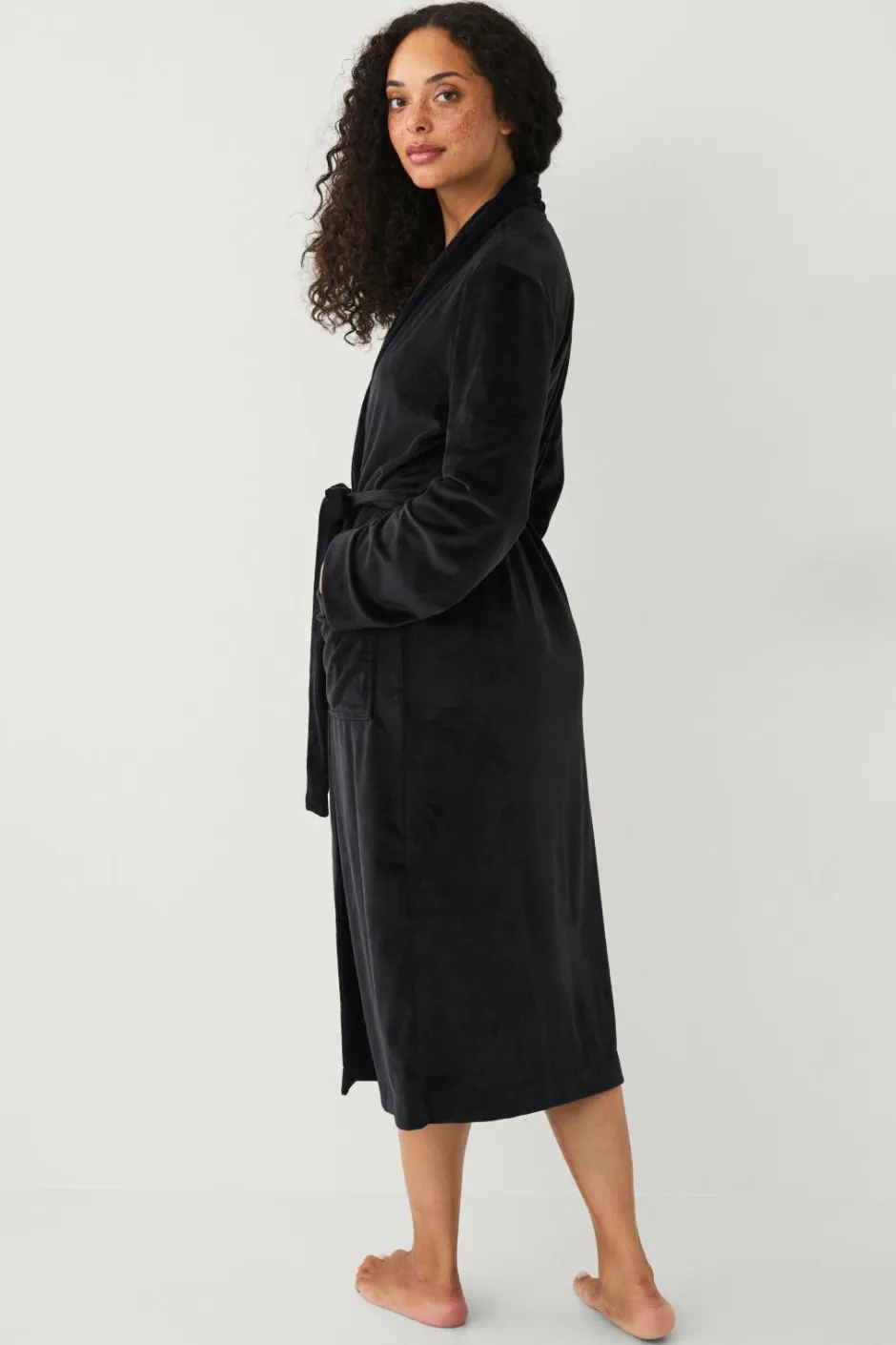 Discount Collection Morgenkåbe i velour Dame Nattøj