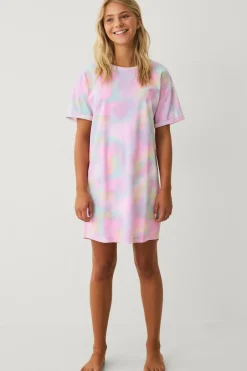 Online Collection Natkjole med batikmønster Børn Nattøj & Homewear