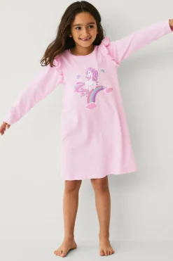 Ellos Collection Natkjole i bomuldsjersey^Børn Nattøj & Homewear