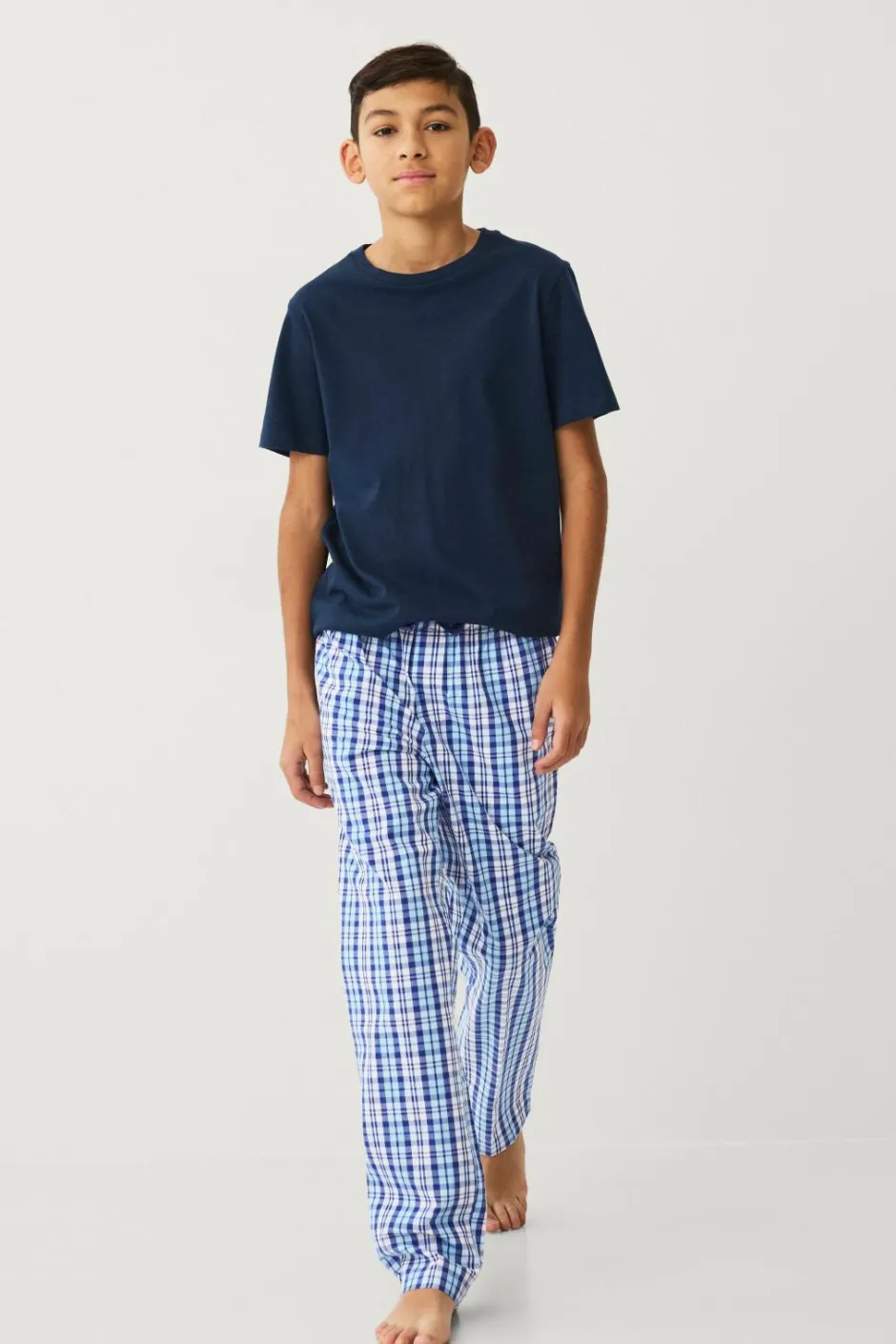 New Collection Natbukser Harry i poplin Børn Nattøj & Homewear
