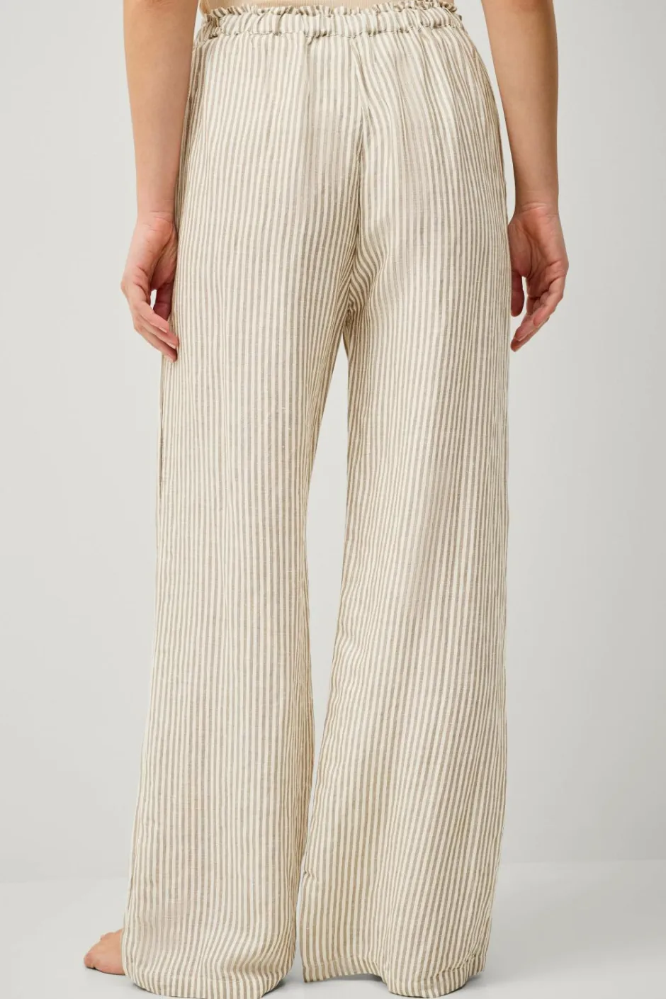 Ellos Collection Natbukser i hørblanding^Dame Loungewear & Homewear