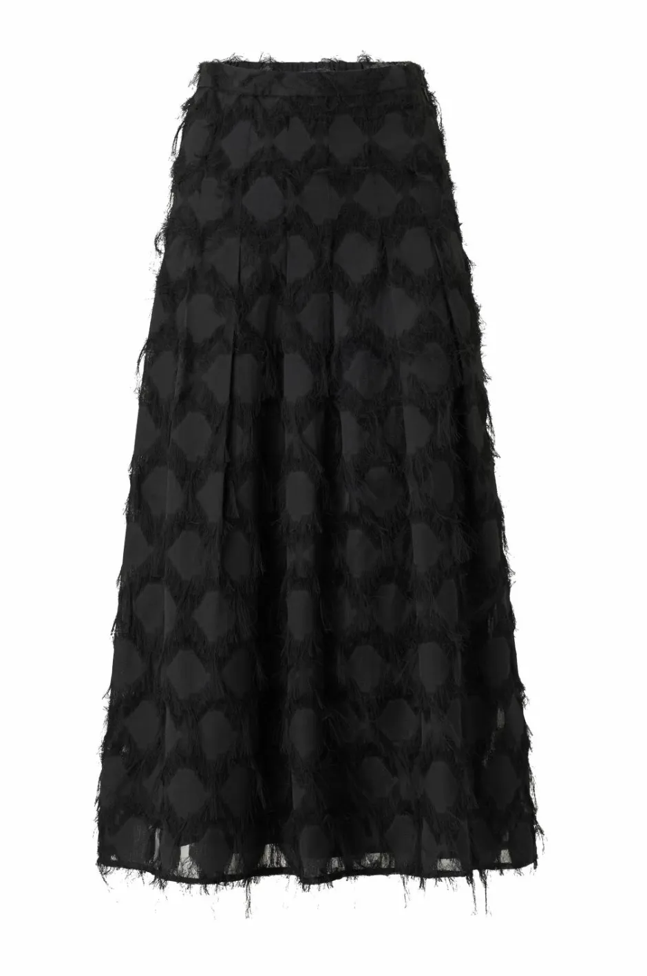 Hot Collection Nederdel med frynser Dame Nederdele