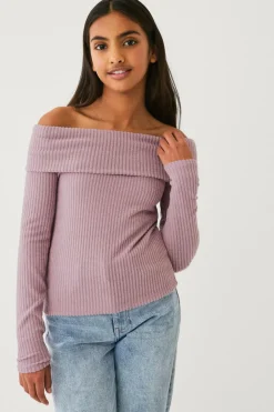 Online Collection Off shoulder top Hazel Børn Trøjer & Cardigans