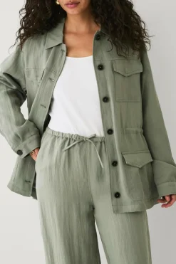 Ellos Collection Pull on-bukser i lyocell^Dame Bukser