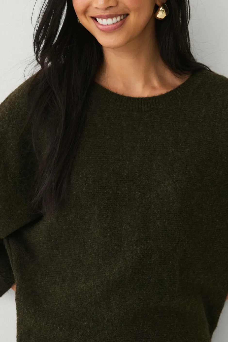 Best Collection Pullover med flagermusærmer Dame Trøjer & Cardigans
