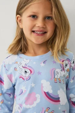 Ellos Collection Pyjamassæt i bomuldsjersey^Børn Nattøj & Homewear
