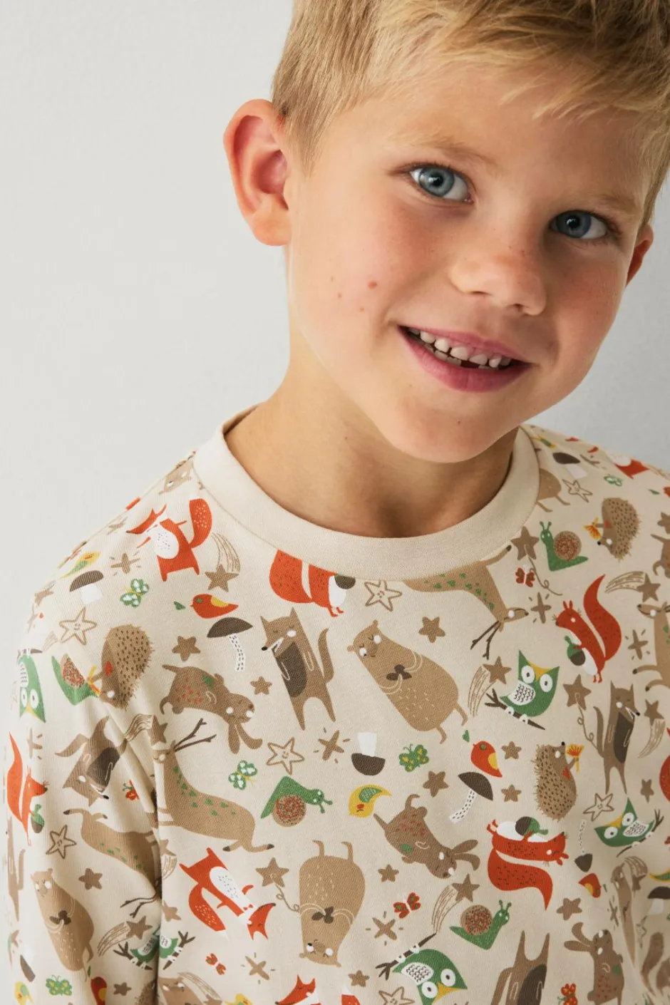 Ellos Collection Pyjamas med tryk^Børn Nattøj & Homewear