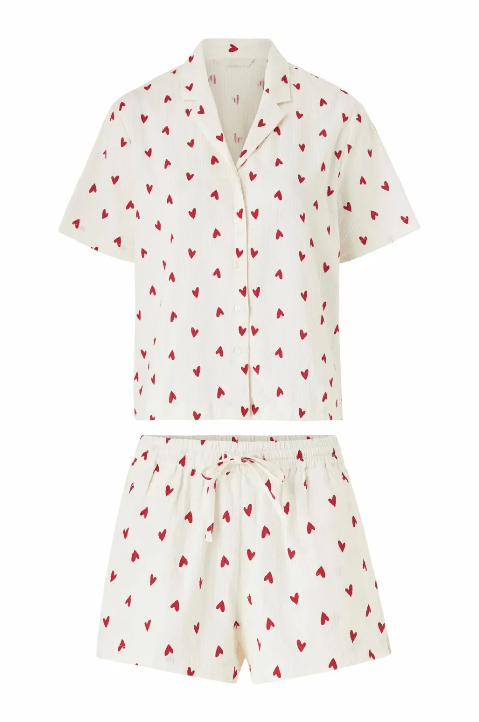 Ellos Collection Pyjamas i seersucker^Dame Nattøj