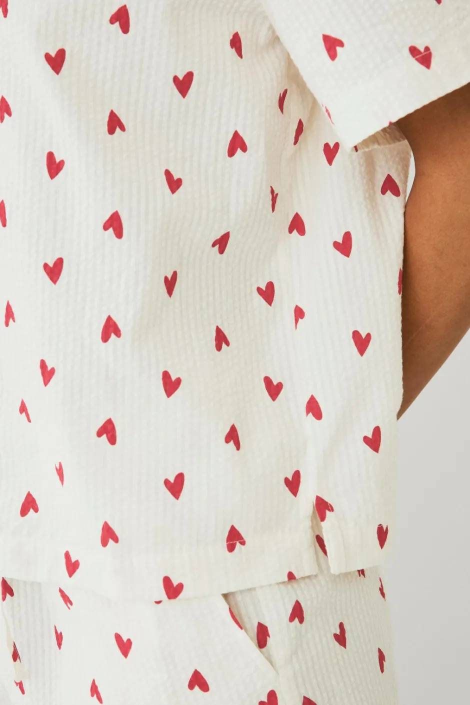Ellos Collection Pyjamas i seersucker^Dame Nattøj