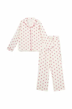 New Collection Pyjamassæt i seersucker Børn Nattøj & Homewear