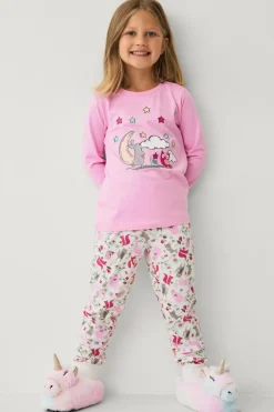 Ellos Collection Pyjamassæt i bomuldsjersey^Børn Nattøj & Homewear