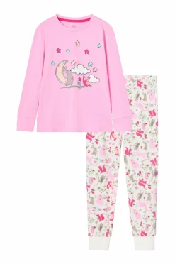Ellos Collection Pyjamassæt i bomuldsjersey^Børn Nattøj & Homewear