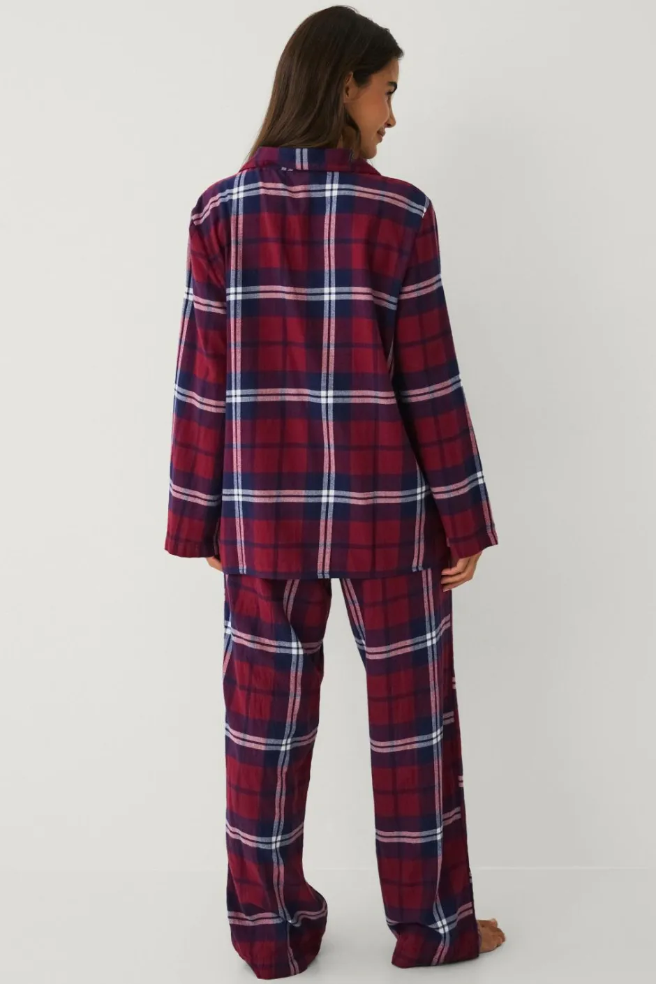 Ellos Collection Pyjamassæt i flonel^Dame Nattøj