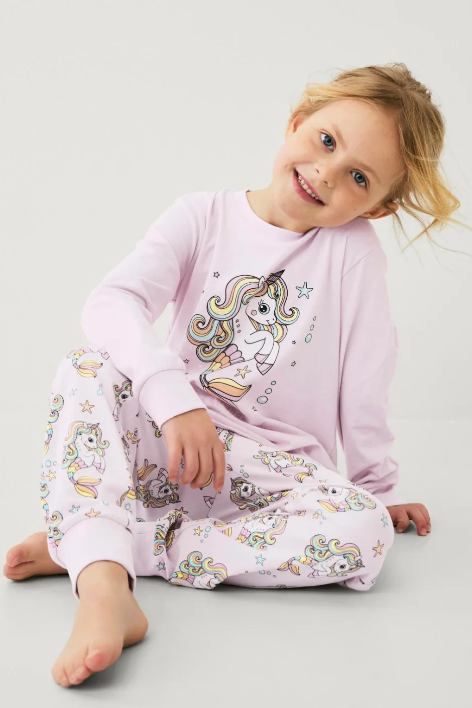 Outlet Collection Pyjamas med et tryk Børn Nattøj & Homewear