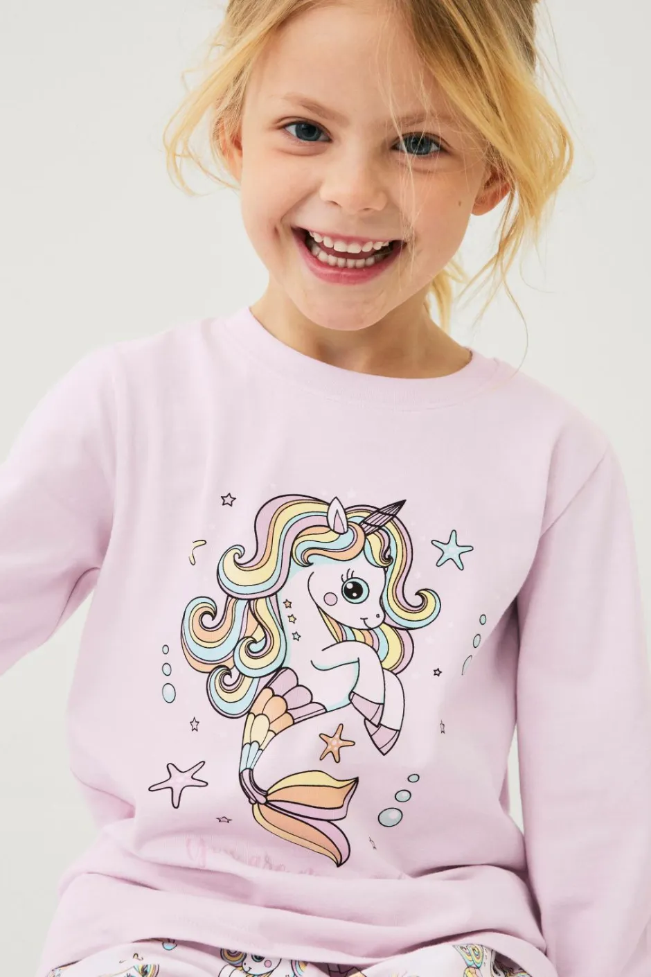 Outlet Collection Pyjamas med et tryk Børn Nattøj & Homewear